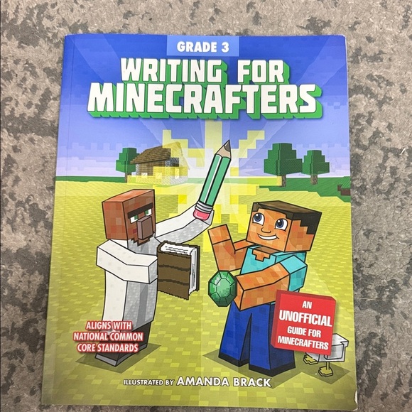 Minecraft Other - Minecraft Writing Guide for Grade 3